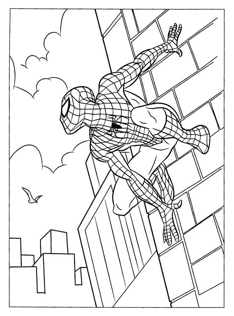 free spiderman coloring pages|printable coloring pages spider.